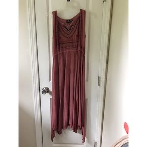 🎀 PINK BOHO DRESS 🎀